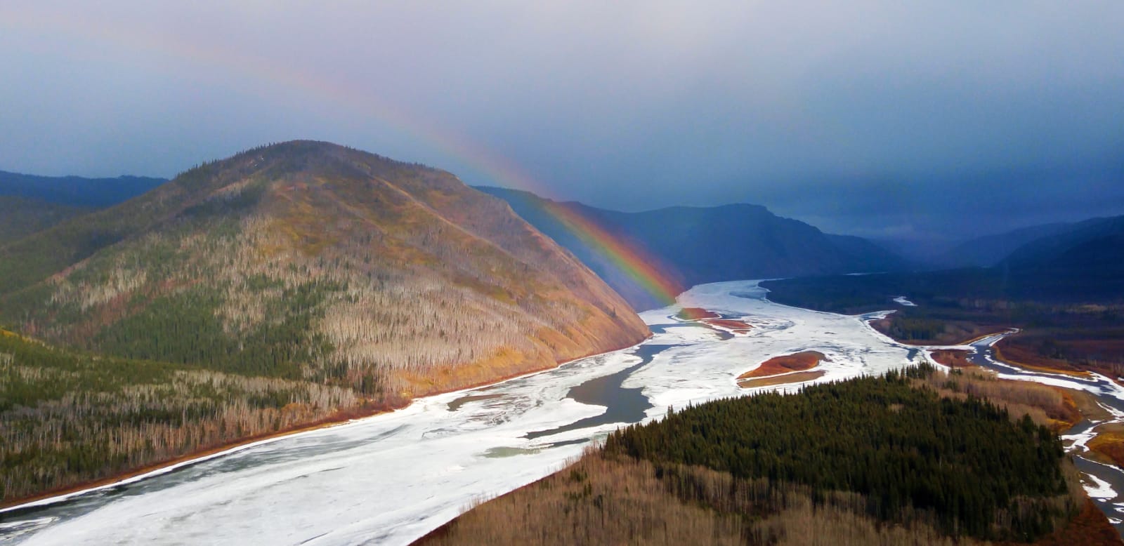 Rainbow over Coffee Creek